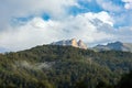 View to mountain peak Kapaz, Azerbaijan Royalty Free Stock Photo