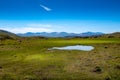 View to the mountains of Sarek from Padjelanta national park