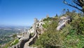 View to the Mourish fortress, Sintra