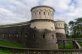 View to the museum called Mudam in the city Luxembourg Royalty Free Stock Photo