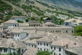 A view to the old city of Gjirokaster, Albania