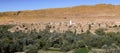 View to old town of Ouarzazate in Morocco Royalty Free Stock Photo