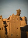 View to Ouarzazate old city aka kasbah and crane nest, Morocco