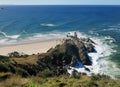 View To The Pacific Ocean At Little Wategos Beach Cape Byron Queensland Australia Royalty Free Stock Photo