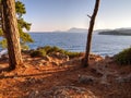 View to Phaselis - Ãâ¡amyuva, Kemer, coast and beaches of Turkey