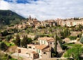 View To The Picturesque Historic Village Of Valldemossa On Balearic Island Mallorca