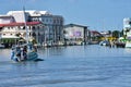 View to the pier, Belize is a nation on the eastern coast of Central America Royalty Free Stock Photo