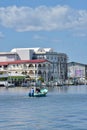 View to the pier, Belize is a nation on the eastern coast of Central America Royalty Free Stock Photo