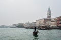 View to the Place San Marco and the Doge Palace in Venice, Italy Royalty Free Stock Photo