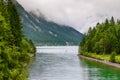 View to the Plansee near Reutte Royalty Free Stock Photo