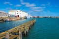 View to the port of Hirtshals in Denmark