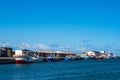 View to the port of Hirtshals in Denmark