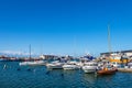 View to the port of Hirtshals in Denmark