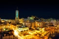 View to Portomaso tower over Spinola bay