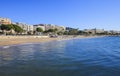 View to Promenade de la Croisette and caostline, Cannes