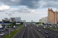 View to the road to Boryspil