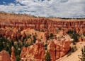 View To The Rocky Hoodoos On The Pekaboo Loop Trail At Bryce Canyon National Park Royalty Free Stock Photo