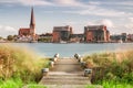 View to Rostock Royalty Free Stock Photo