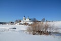 View to Russian Orthodox `St. George` Church. Royalty Free Stock Photo