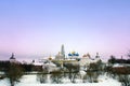 View to the Saint Sergius and Trinity Lavra Royalty Free Stock Photo