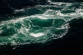 View to Saltstraumen whirlpools, Norway