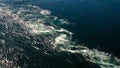 View to Saltstraumen whirlpools, Norway