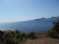 A view to a sea from Crvena Glavica Montenegro