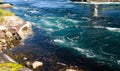 View to Saltstraumen whirlpools, Norway