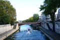 Seine River Next to Notre Dame