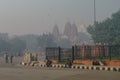 :View to Shri Digambar Jain Lal Mandir is the oldest and best-kn Royalty Free Stock Photo