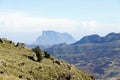 View to Simien mountains Royalty Free Stock Photo
