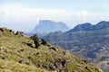 View to Simien mountains Royalty Free Stock Photo