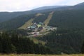 View to ski resorts Srdiecko and Kosodrevina, Low Tatras