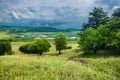 View to small inner-lake in Tihany peninsula, Hungary. Classical hungarian landscape in Balaton-Uplands Royalty Free Stock Photo