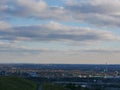 View to the still very industrial Ruhr area, from the Hoheward coal dump. A popular excursion destination for the population