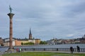 View to stockholm Riddarholmen and Sodermalm