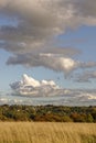 View to Stroud, Gloucestershire, England. cotswold cloudscape