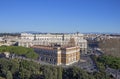 View to The Supreme Court of Cassation from the Mausoleum of Hadrian, usually known as Castle of the Holy Angel, Rome