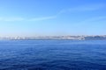 view to Tangier from the sea, Morocco Royalty Free Stock Photo