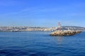 view to Tangier from the sea, Morocco Royalty Free Stock Photo