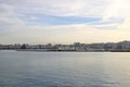 view to Tangier from the sea, Morocco Royalty Free Stock Photo