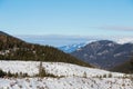 View to Tatra mountains, Slovakia Royalty Free Stock Photo