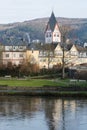 View to the town nassau in germany Royalty Free Stock Photo