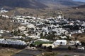 View to Uga, rural village in Lanzarote Royalty Free Stock Photo