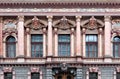 Upper level of House of Scientists, the palace of Count Tolstoy building, Odessa Ukraine