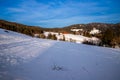 View to the upper Wehratal near Todtmoos-RÃÂ¼tte Royalty Free Stock Photo