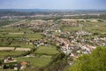 View to village of Furth near Gottweig, Krems, Austria