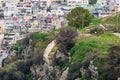 View to the village of Silwan in East Jerusalem Royalty Free Stock Photo