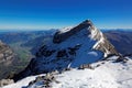 View to the VrenelisgÃÂ¤rtli summit (Verena's Little Garden), Swiss Alps, Switzerland, Europe