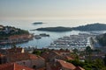 View to Vrsar Port from above -Istria,Croatia Royalty Free Stock Photo